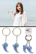 Blue Dolphin Shaped Double Key Chain KEKC4627