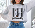 Got Too Silly - Funny Goose Meme Sweatshirt