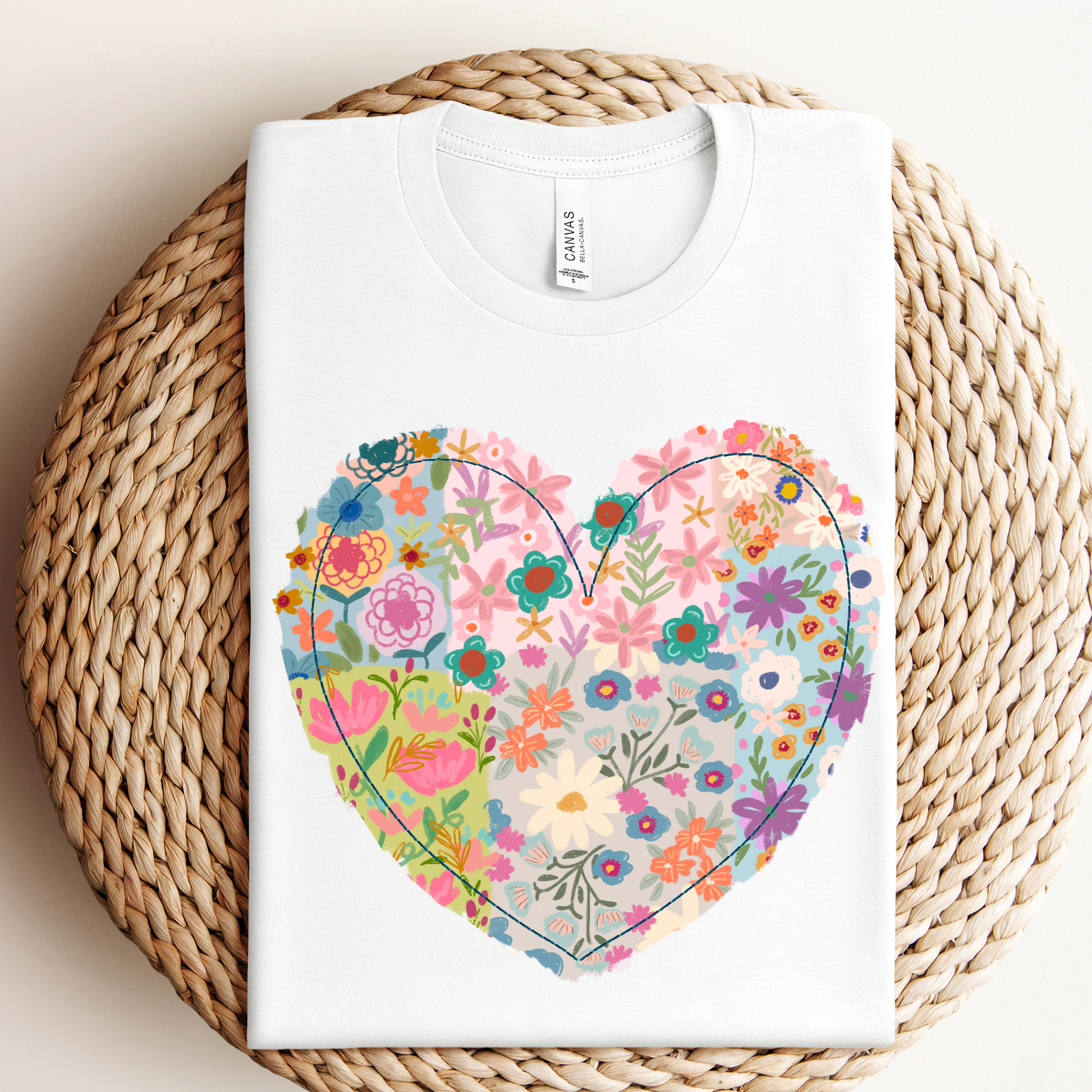 Boho Heart Graphic Tee
