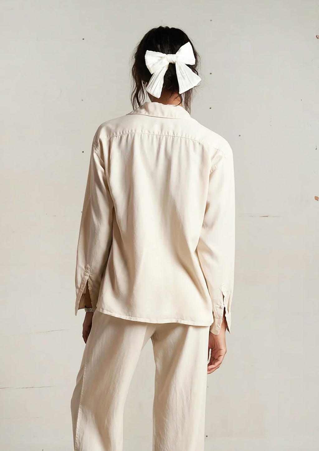 Melody Collared Tencel Shirt