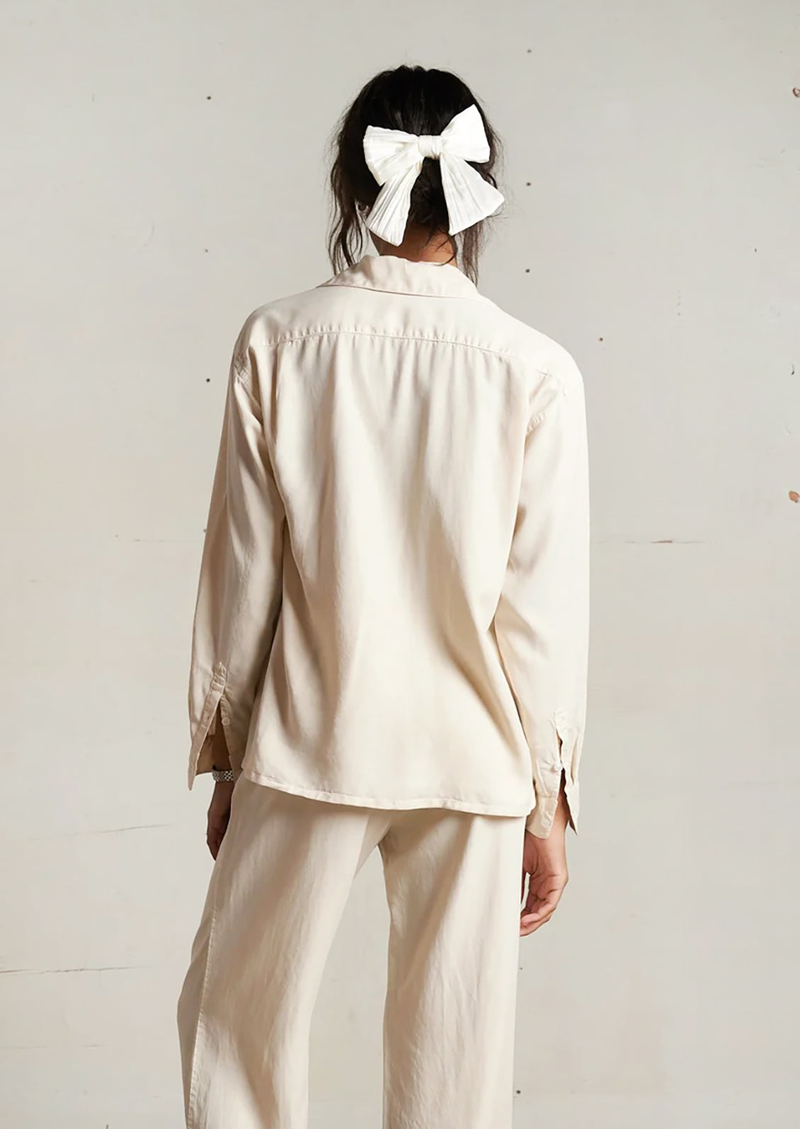 Melody Collared Tencel Shirt