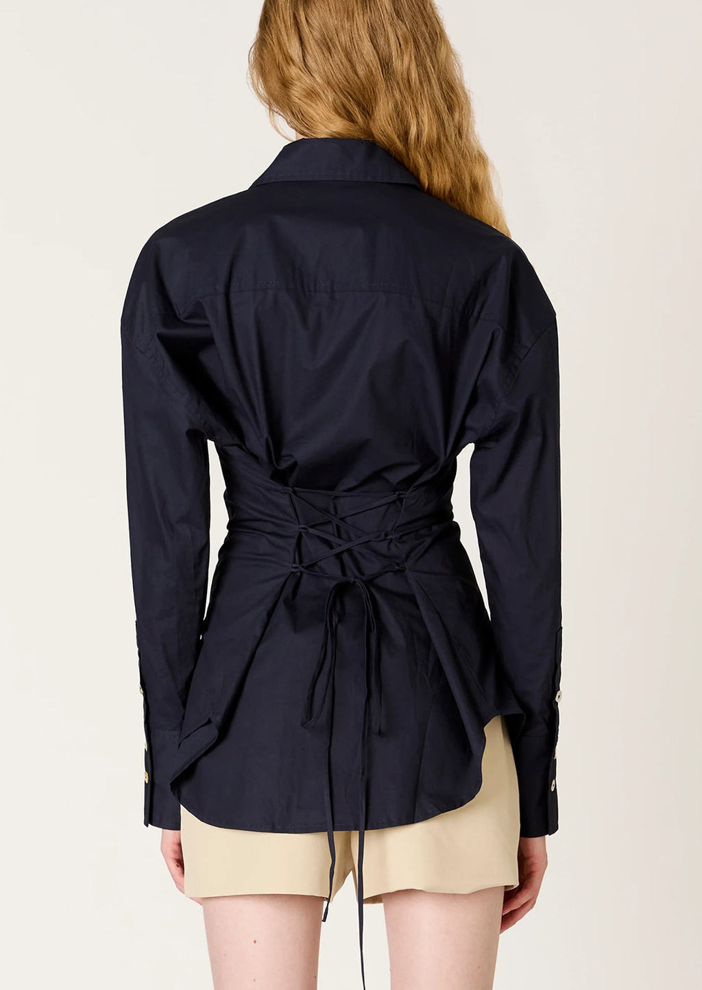 Jules Lace-Back Shirt