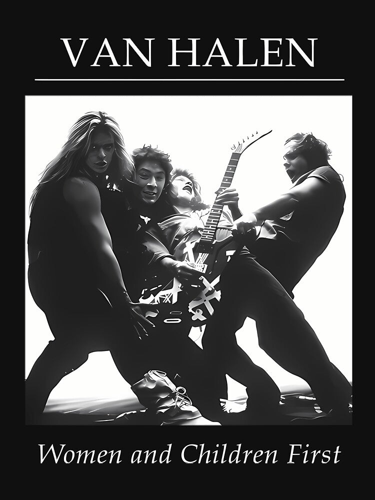 Hard Rock Band Van*Halen*Band Women And Children First by RitzyStyle Unisex T-shirt, Sweatshirt, Hoodie, Long Sleeve Tee