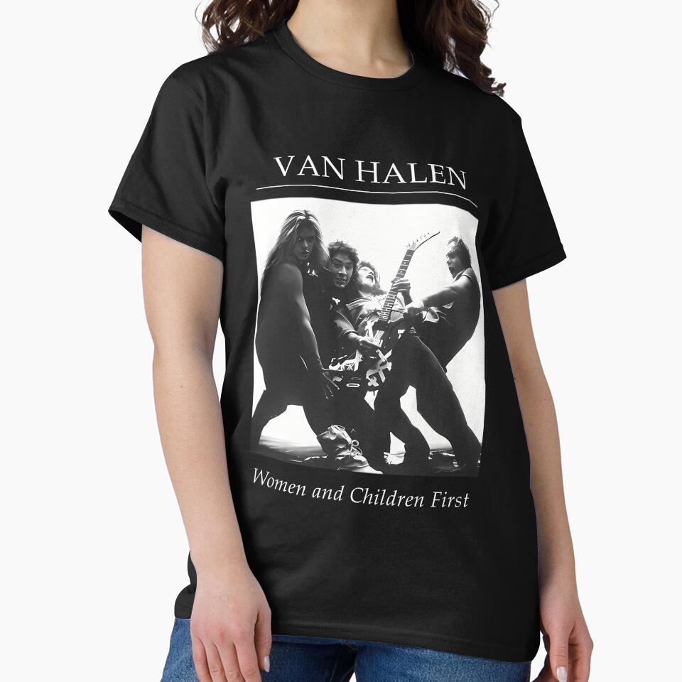 Hard Rock Band Van*Halen*Band Women And Children First by RitzyStyle Unisex T-shirt, Sweatshirt, Hoodie, Long Sleeve Tee