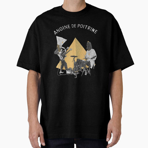 Angine De Poitrine Band Vintage Music by PatrickGabriel Unisex T-shirt, Sweatshirt, Hoodie, Long Sleeve Tee