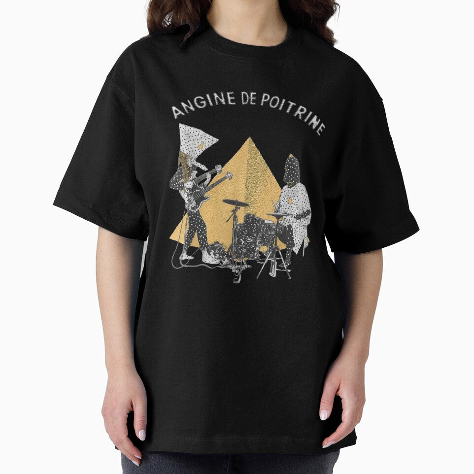 Angine De Poitrine Band Vintage Music by PatrickGabriel Unisex T-shirt, Sweatshirt, Hoodie, Long Sleeve Tee