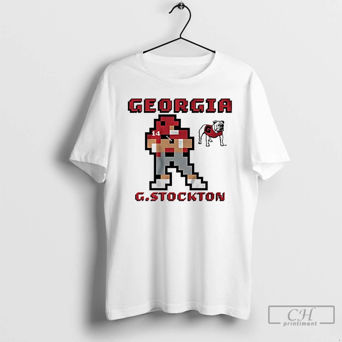 Premium Georgia Bulldogs Football Gunner Stockton Retro Baller T Shirts Unisex T-shirt, Sweatshirt, Hoodie, Long Sleeve Tee
